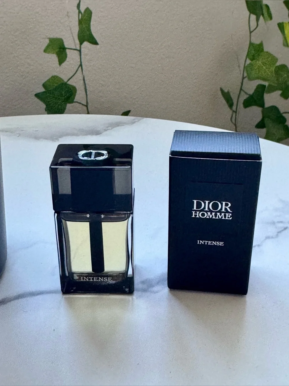 Dior Homme Navy and Silver Travel Tumbler! GWP!